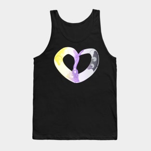 Ball Python Heart (NB Pride Design) Tank Top